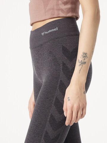 Hummel Skinny Παντελόνι φόρμας σε μαύρο