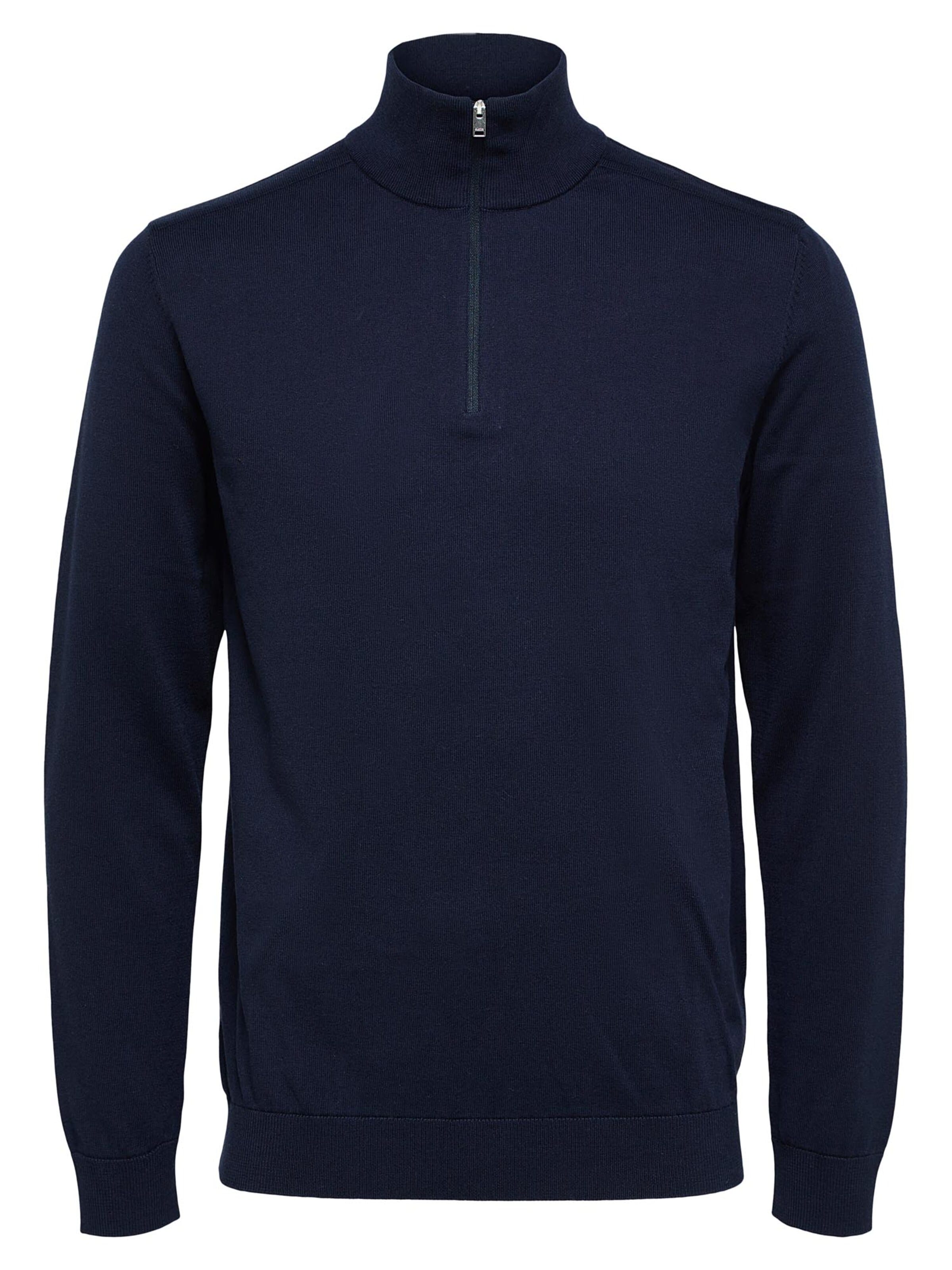 SELECTED Sweater 'Berg' in Blue: front