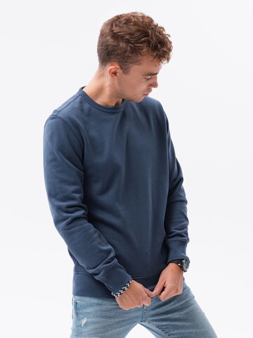 Ombre Sweatshirt 'B1146' in Blau