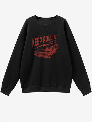 GORHEY - Sudadera en negro: frente