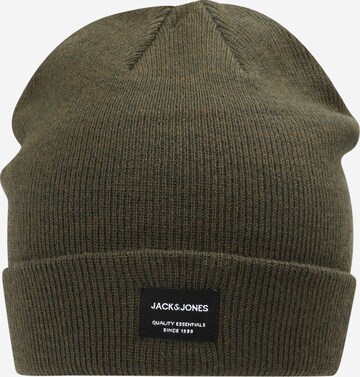 Bonnet 'DNA' Jack & Jones Junior en vert : devant