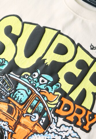 Superdry Shirt 'Dragnut Odd Rods' in White