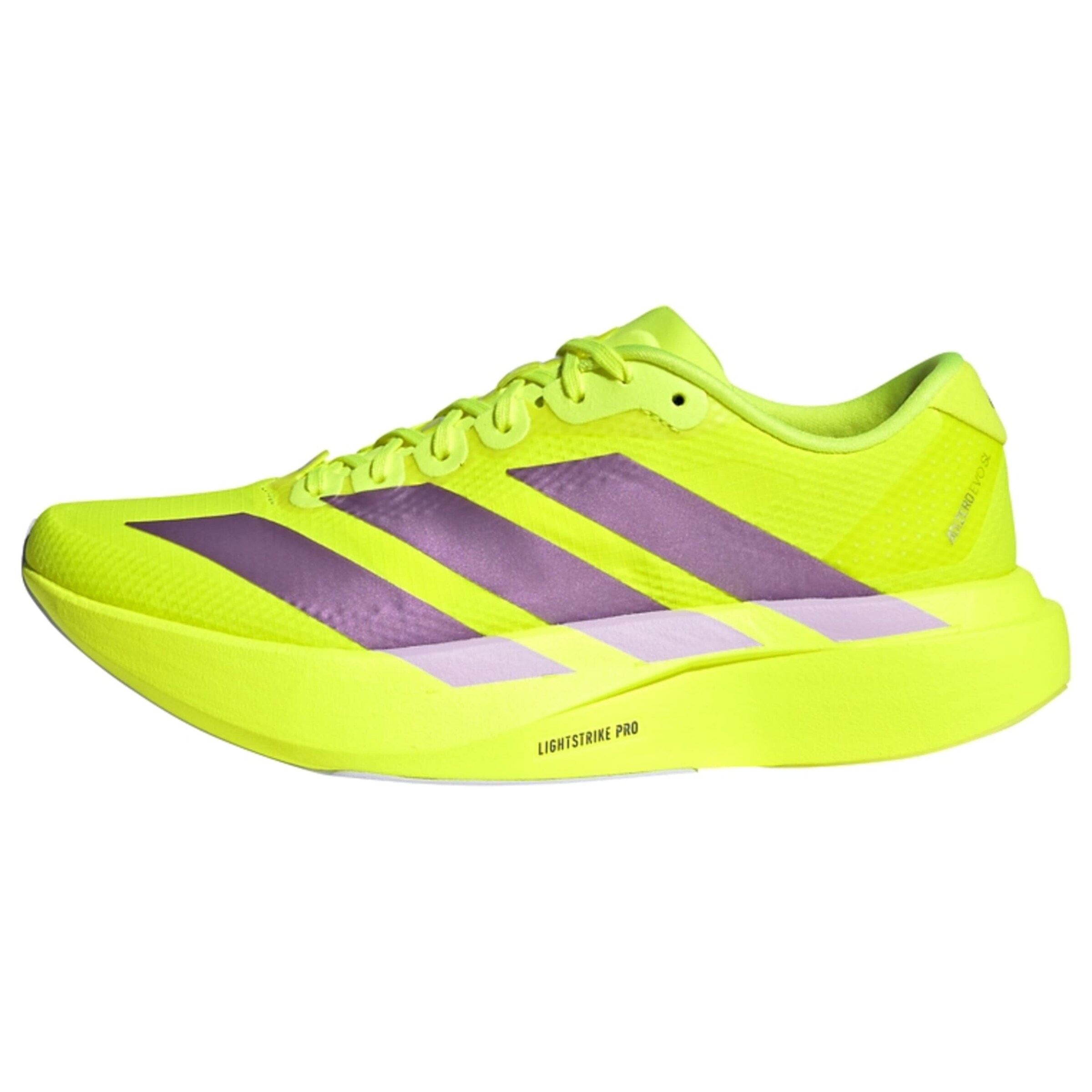 ADIDAS PERFORMANCE - Sapatilha de corrida 'Adizero Evo Sl' em amarelo: frente