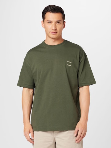 Samsøe Samsøe قميص 'JOEL' بلون أخضر: الأمام