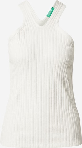 UNITED COLORS OF BENETTON Top in White: front