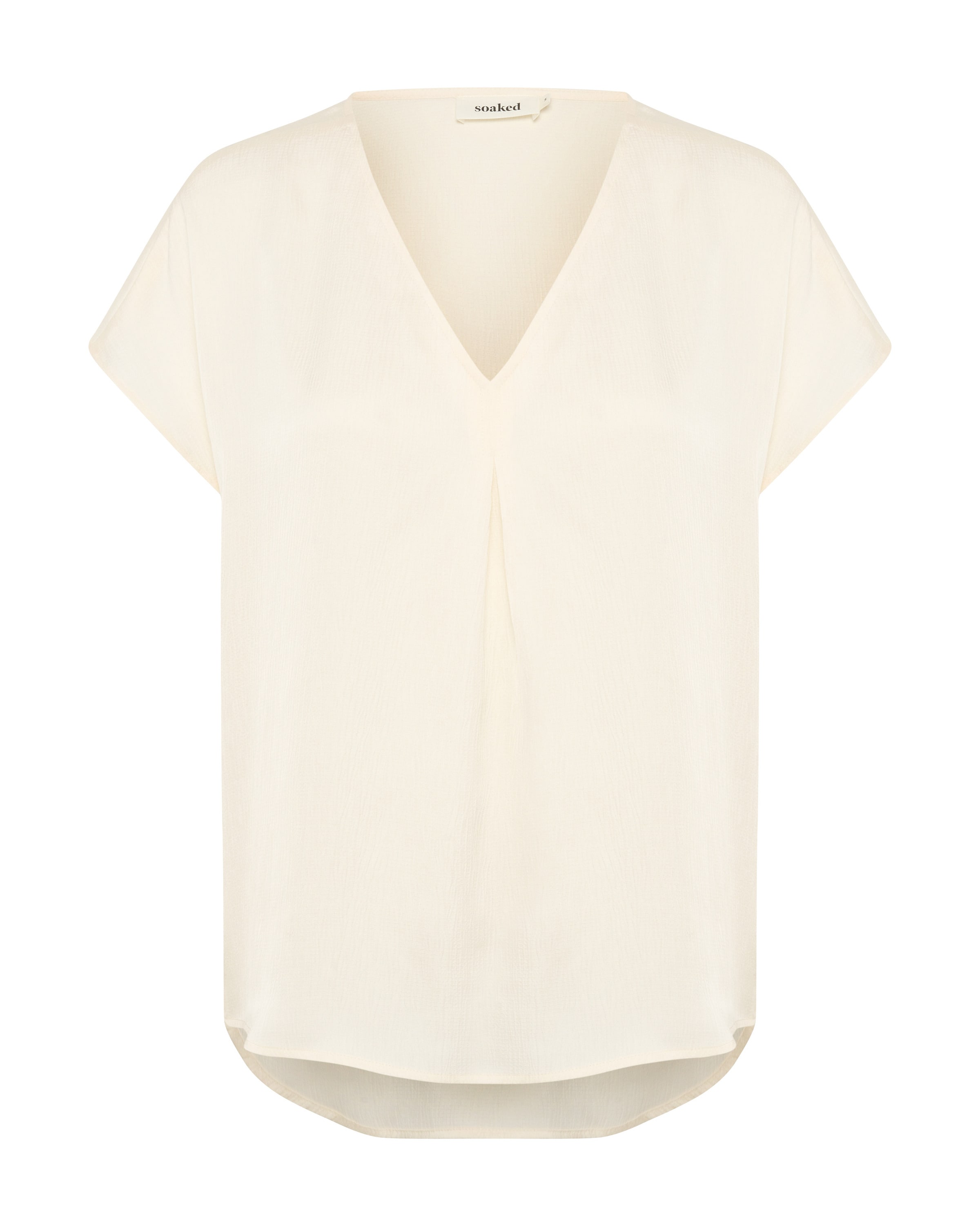 SOAKED IN LUXURY Blouse 'Ioana' in White: front