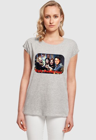 ABSOLUTE CULT Shirt 'Friends - Ugly Naked Guy' in Grijs: voorkant