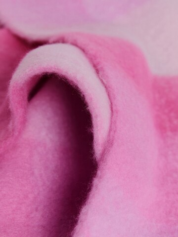 Bershka Szalik w kolorze różowy