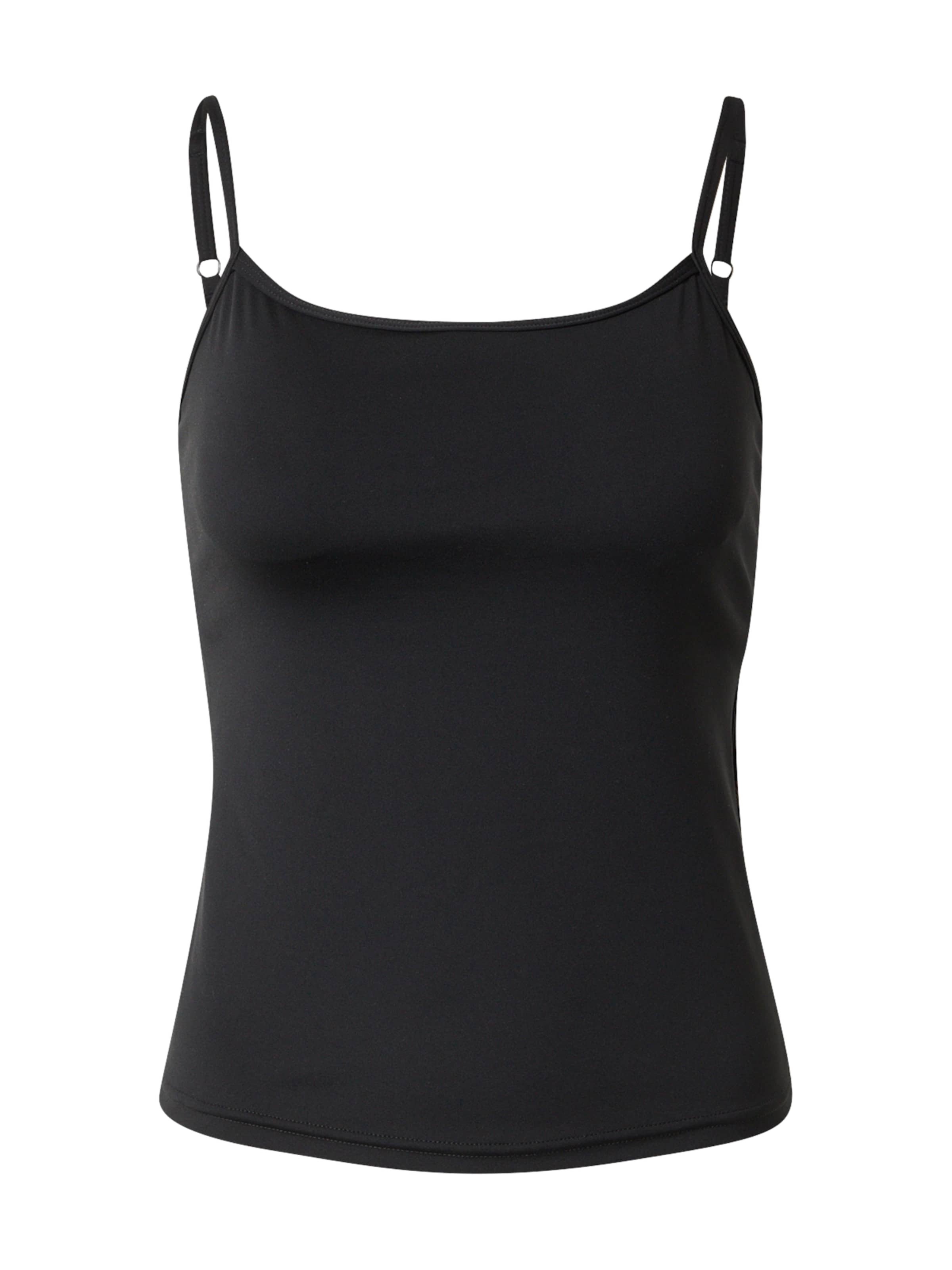 Moonchild Yoga Wear Αθλητικό τοπ 'Lunar Luxe Cami' σε μαύρο: μπροστά