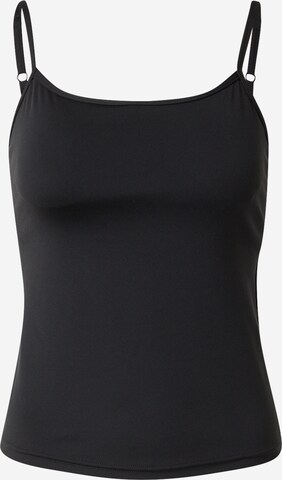 Moonchild Yoga Wear Sports top 'Lunar Luxe Cami' in Black: front