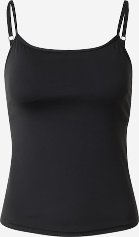 Moonchild Yoga Wear Top 'Lunar Luxe Cami' - fekete: elől