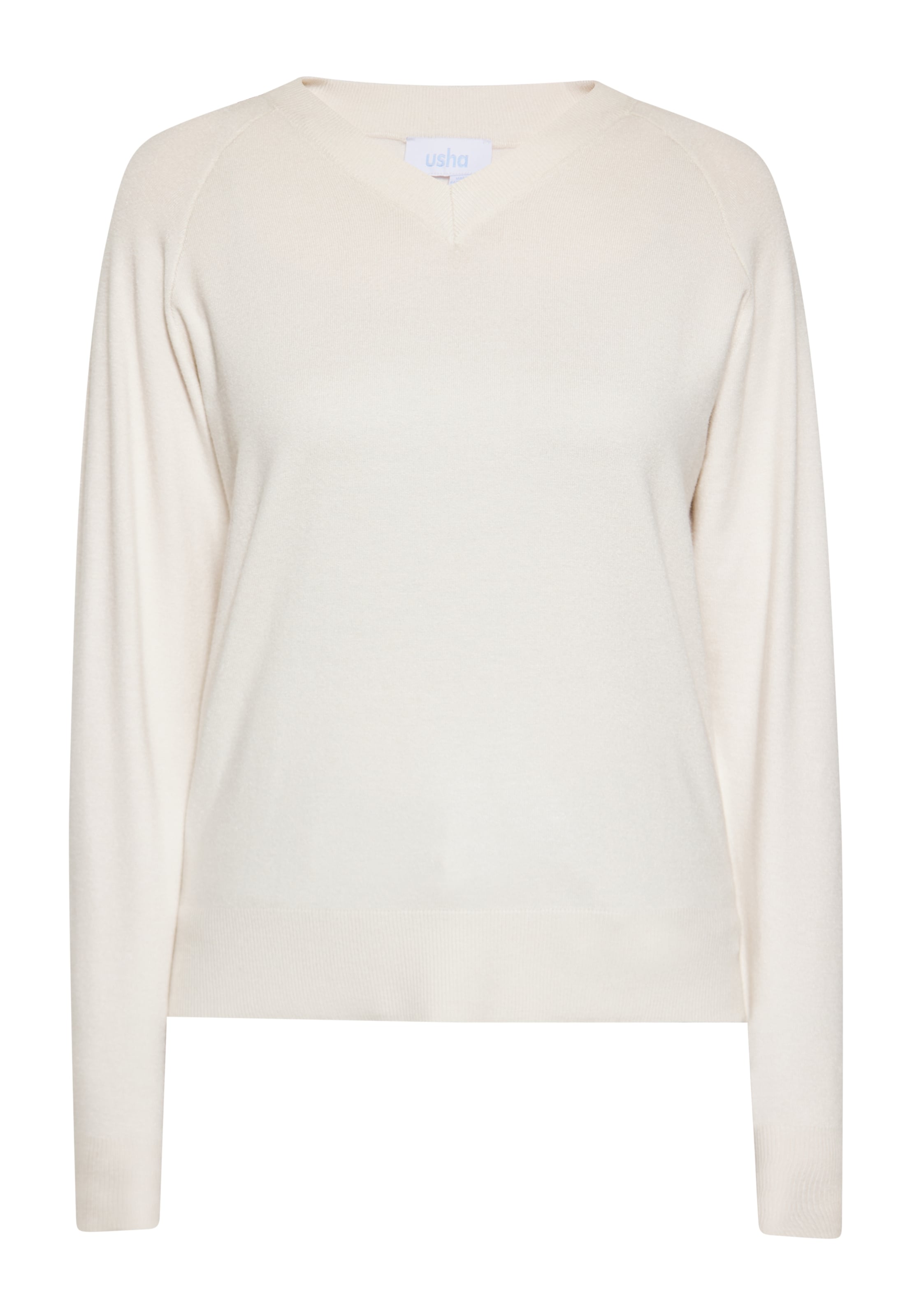 usha BLUE LABEL Sveter - Biela: predná strana