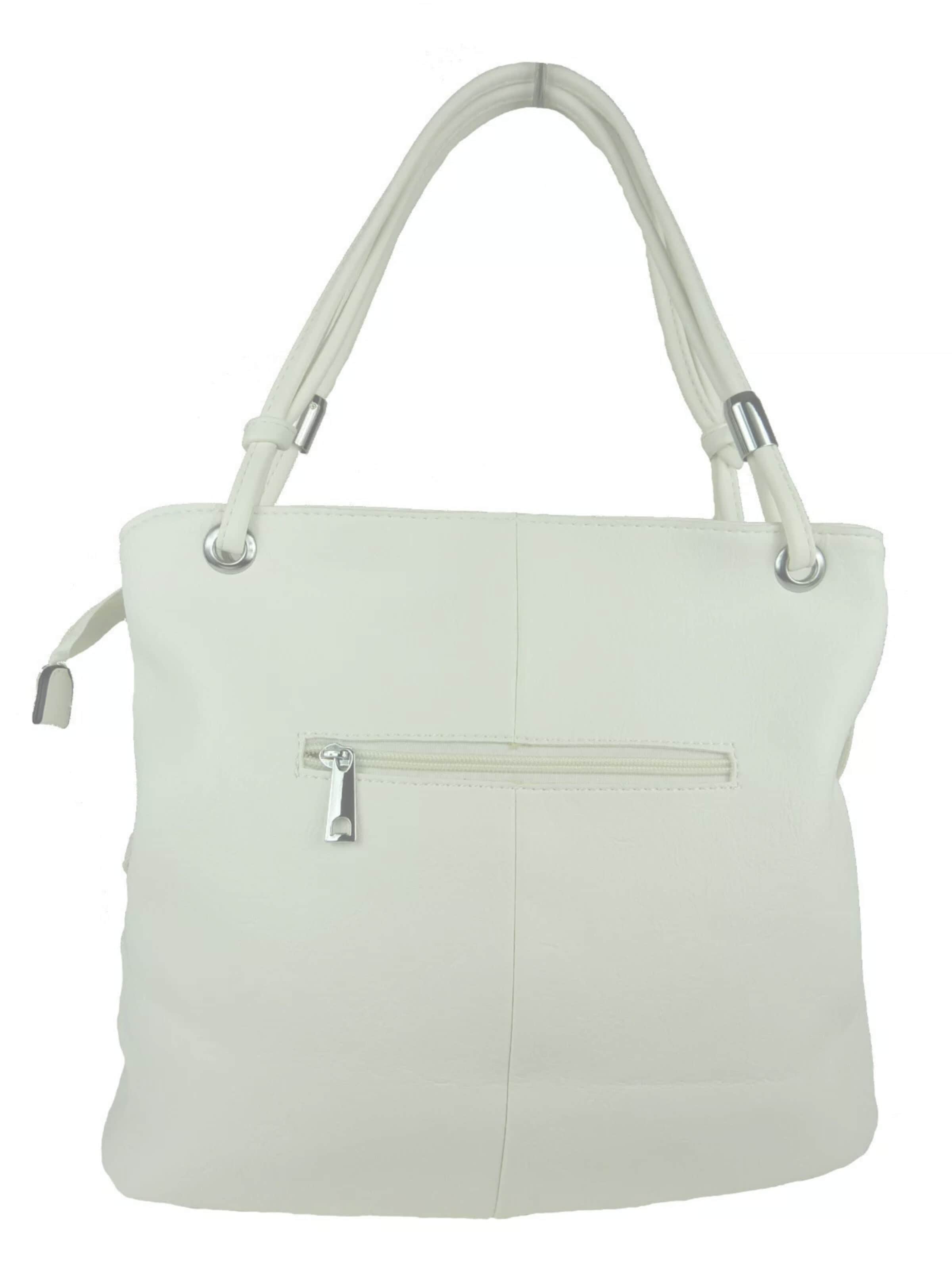 Borsa a mano di Kumixi in bianco