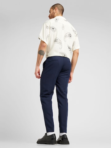 regular Pantaloni con piega frontale di Lindbergh in blu