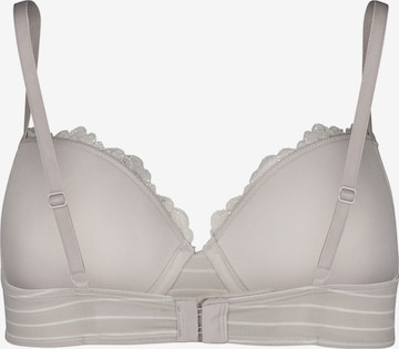 T-shirt Reggiseno di Skiny in grigio