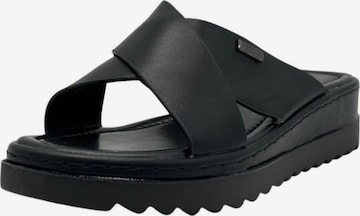 Nowaland Slippers in Black: front
