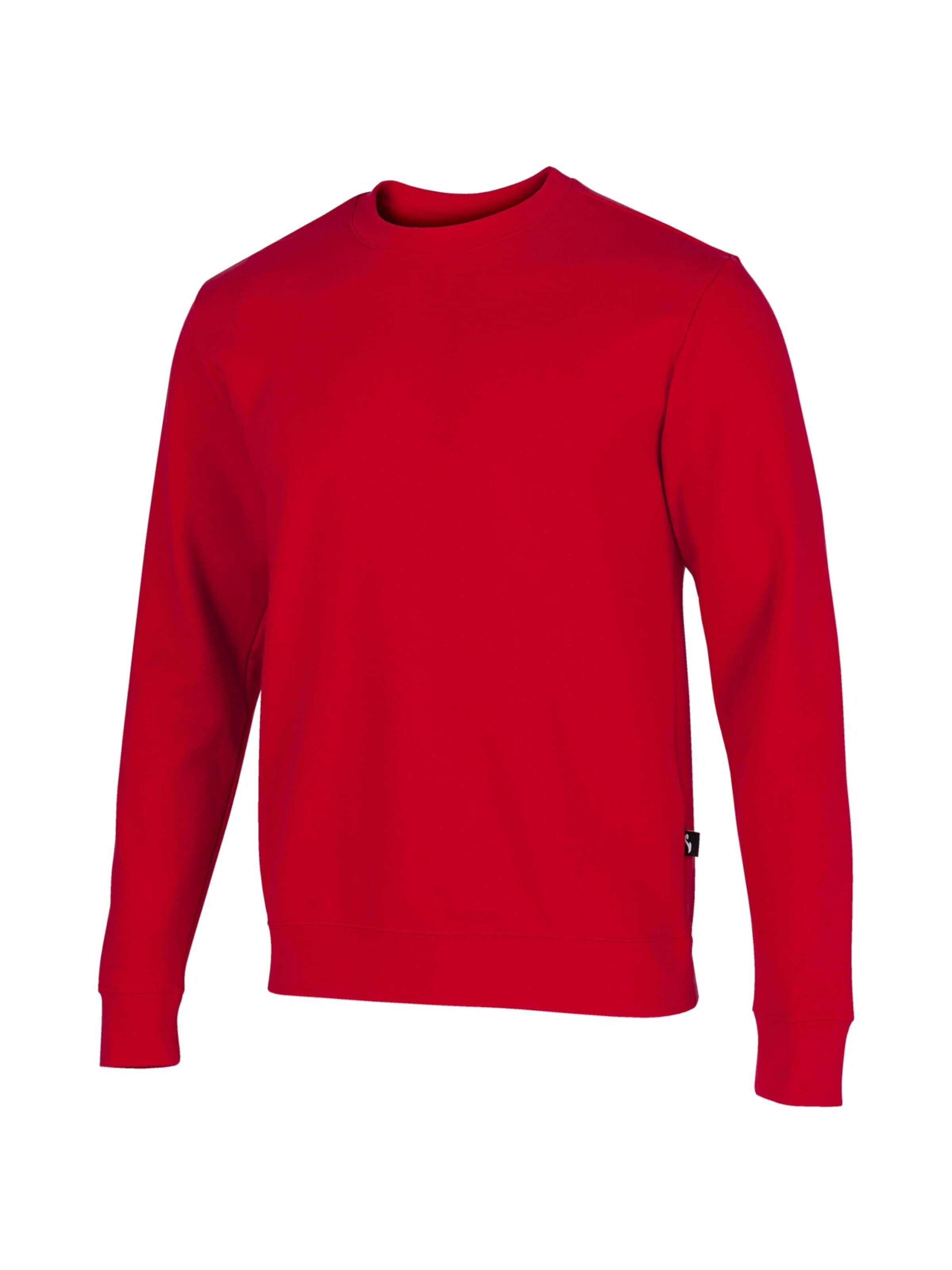 JOMA Sweatshirt 'Montana' in M in de kleur Rood, Productweergave