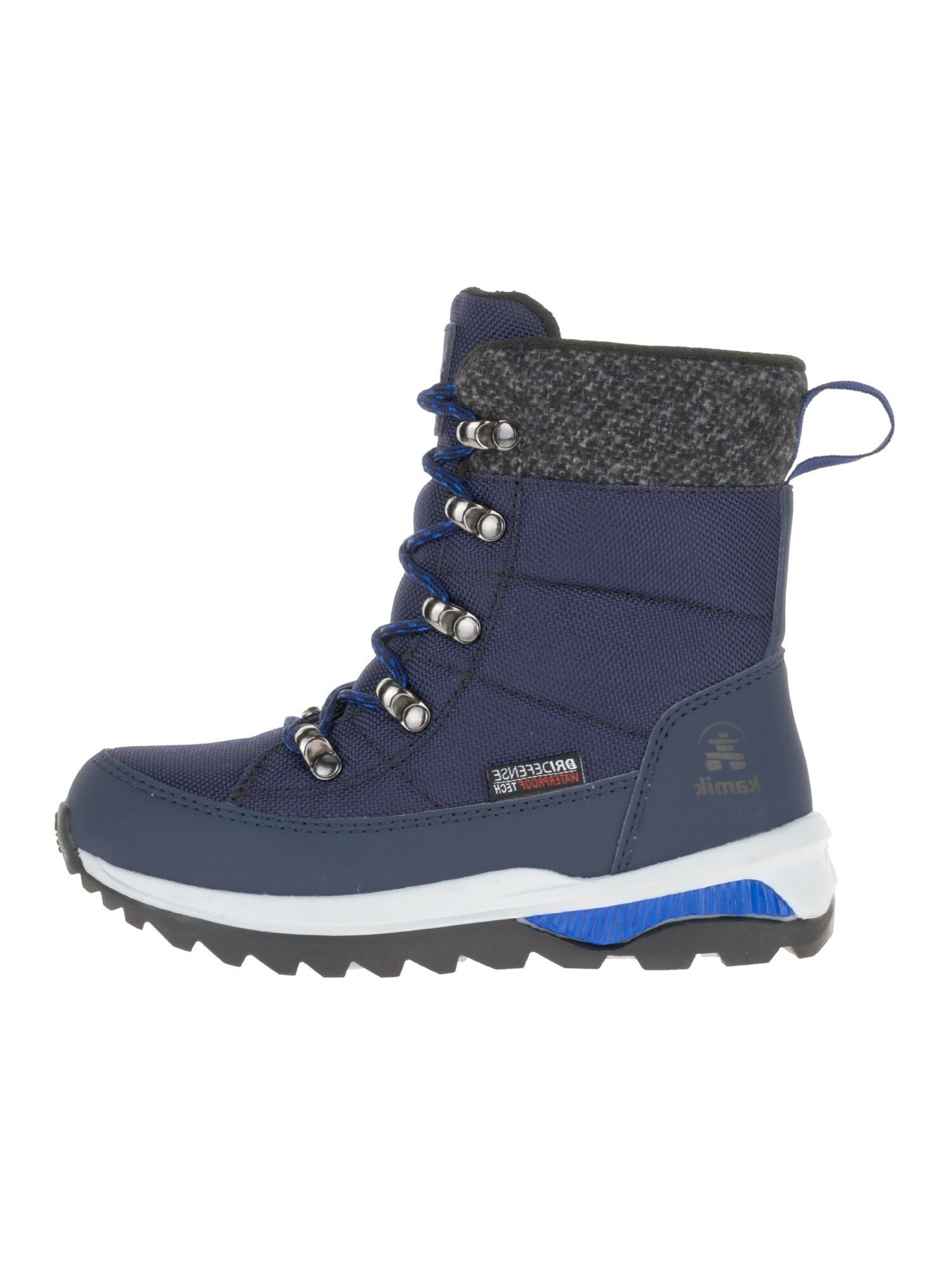 Kamik Boots 'Owl' in Blue: front