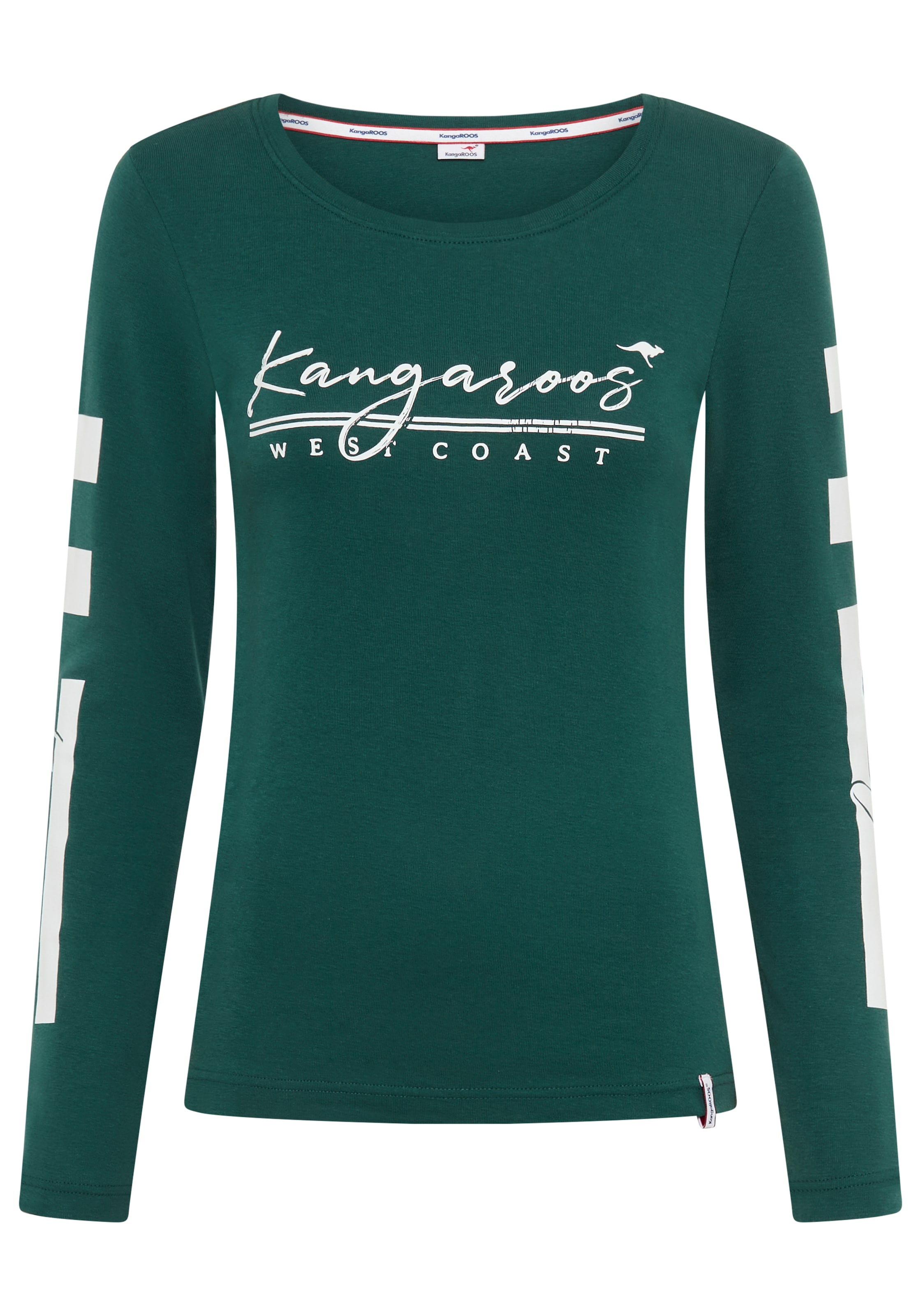 KangaROOS Shirt in Green: front