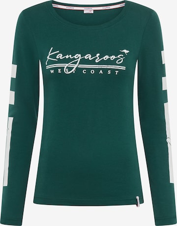 KangaROOS Shirt in Green: front