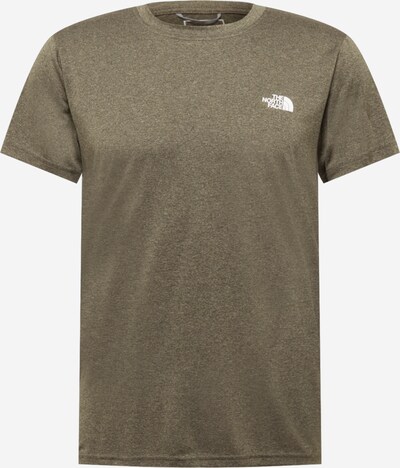 Tricou funcțional THE NORTH FACE pe verde / alb, Vizualizare produs