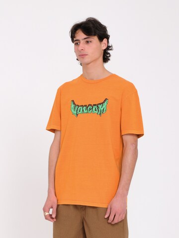 Volcom T-Shirt 'Nofing' in Orange: predná strana
