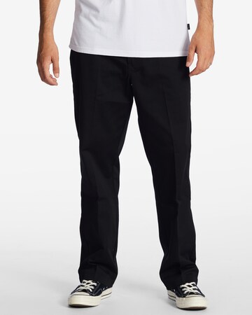 Regular Pantalon 'Carter' BILLABONG en noir : devant