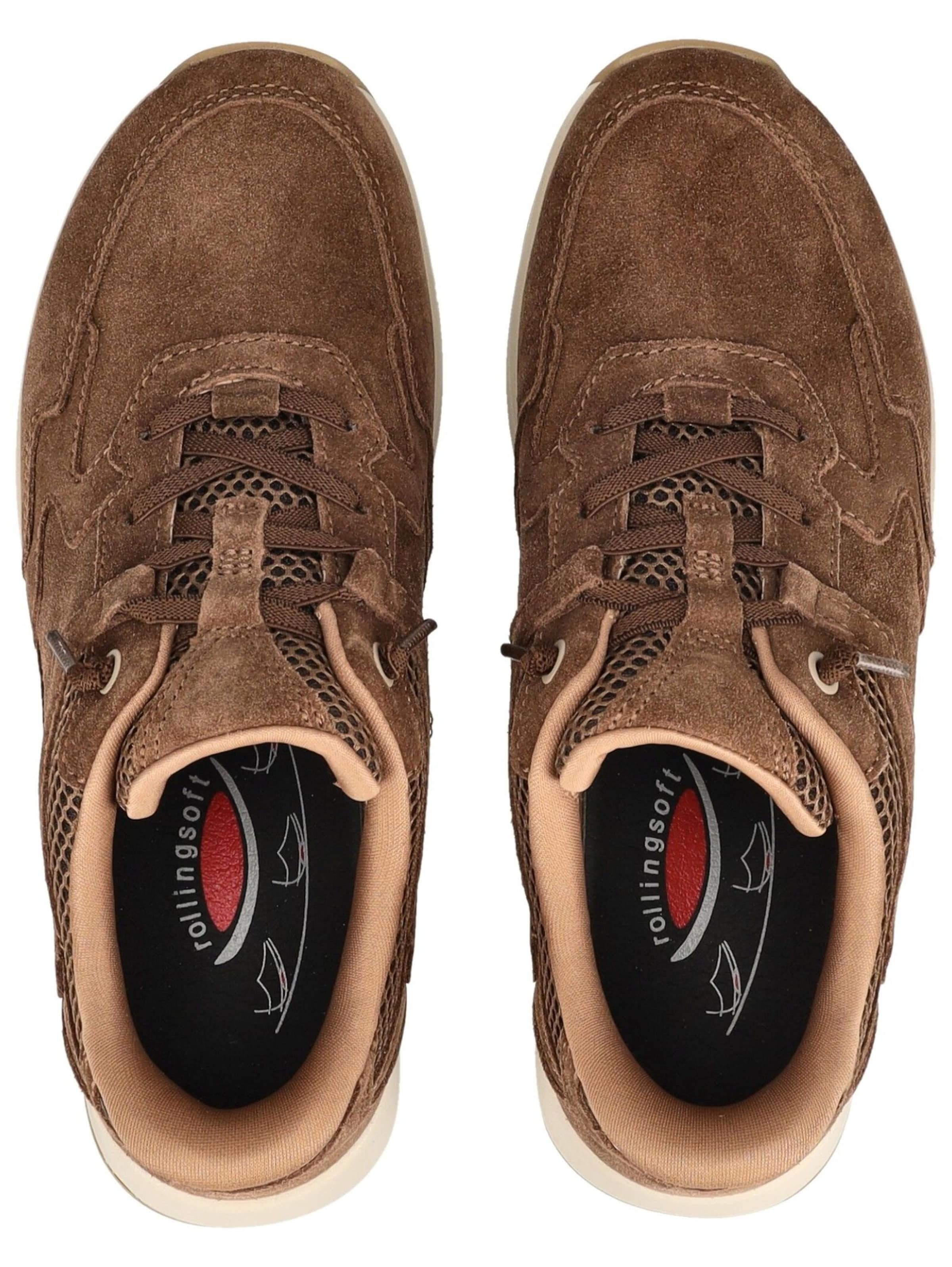 Baskets basses Rollingsoft en marron