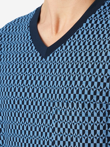Pyjama court 'Comfort Nightwear' SCHIESSER en bleu