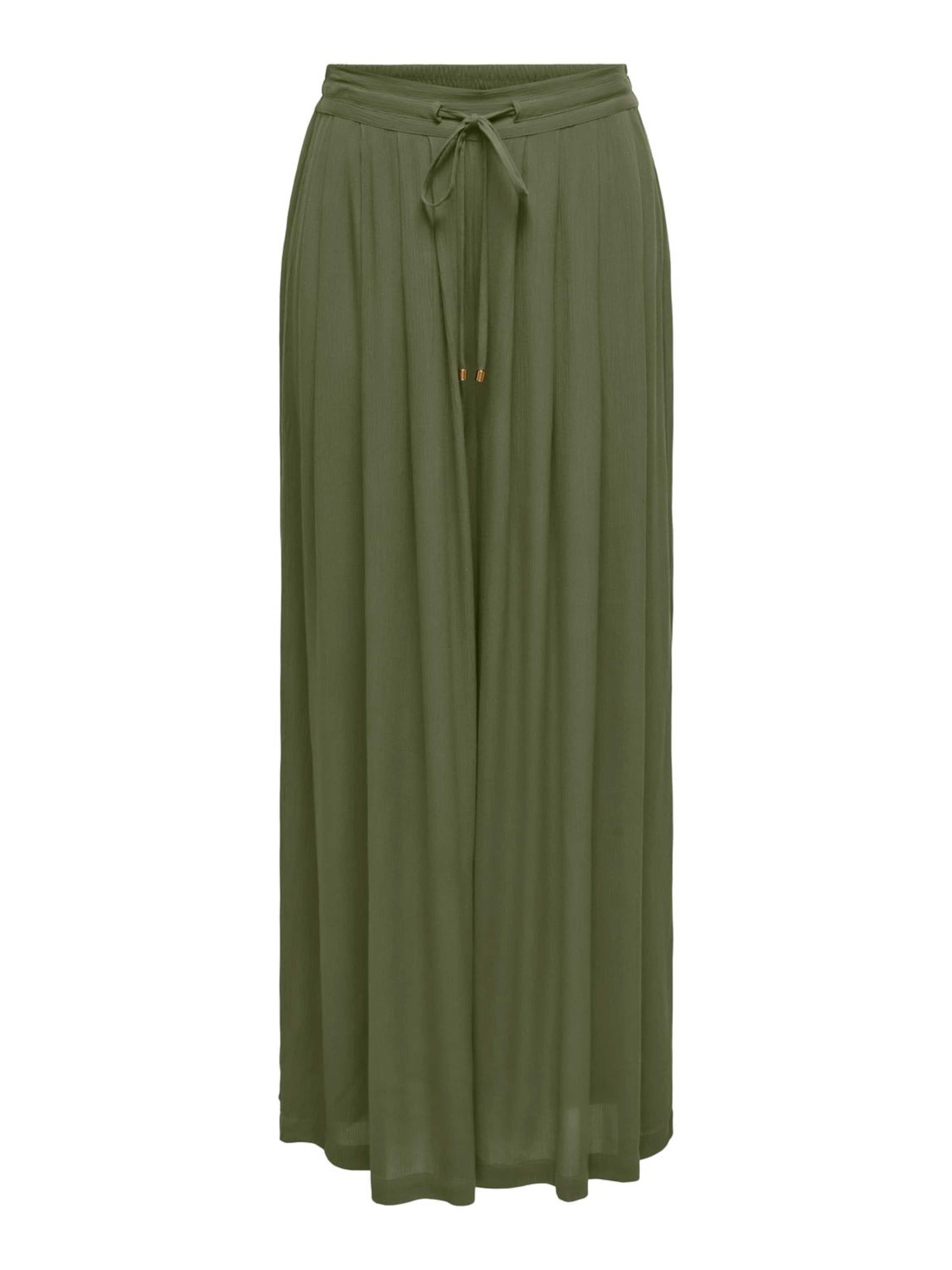 ONLY Wide leg Pants 'CHIARA' in Green: front