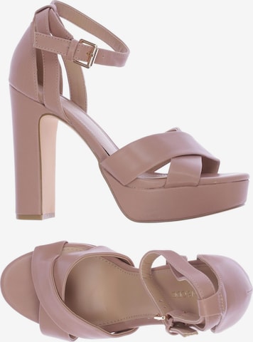 even&odd Sandals & High-Heeled Sandals in 38 in Pink: front