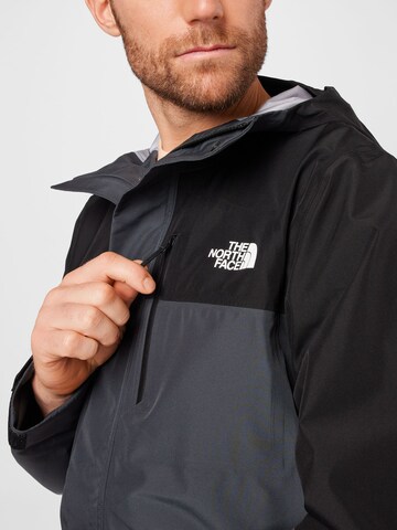 THE NORTH FACE Куртка в спортивном стиле 'DRYZZLE' в Серый