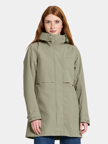 Didriksons Outdoorjas in Groen: voorkant