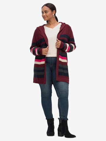 SHEEGO Knit Cardigan in Mixed colors