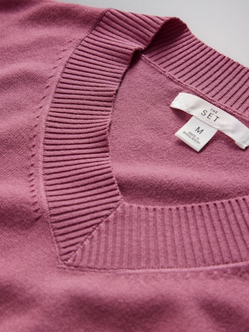 The Set - Jersey en beige