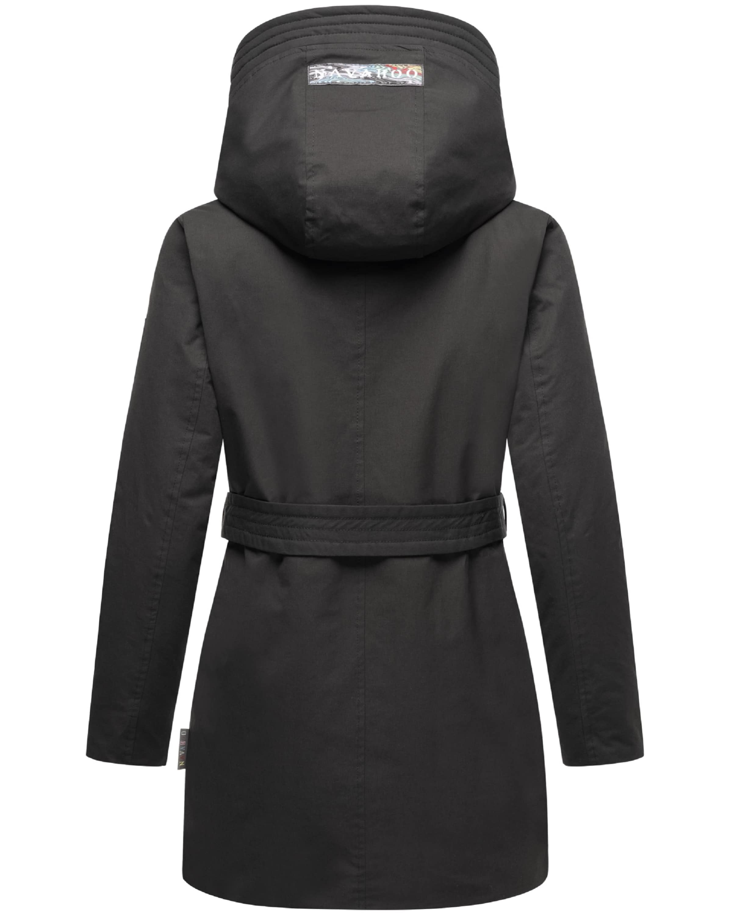 melns NAVAHOO Ziemas parka