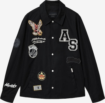 AllSaints Välikausitakki 'SOUNDMAN' värissä musta: etupuoli