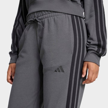 ADIDAS SPORTSWEAR Tapered Workout Pants 'Essentials' in Grey