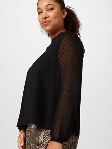 ABOUT YOU Curvy Blouse 'Vivian' in Black