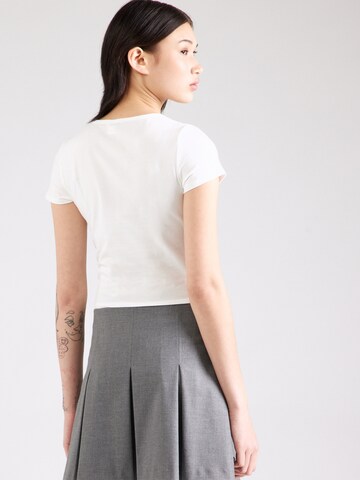T-shirt Monki en blanc