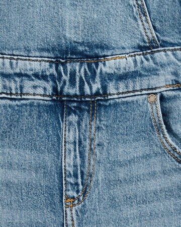WE Fashion Loosefit Latzhose in Blau