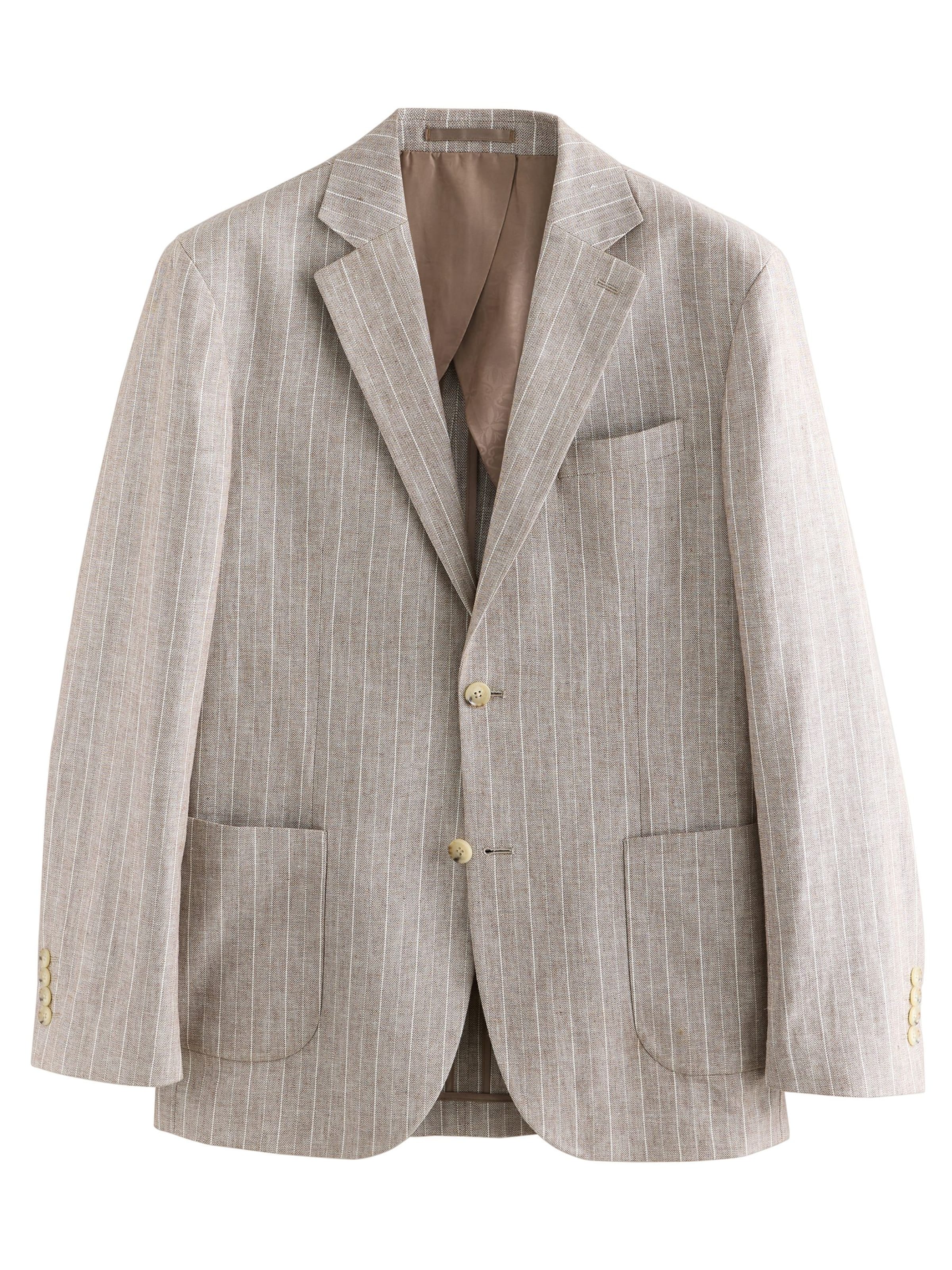 Next Suit Jacket in Beige / White, Item view