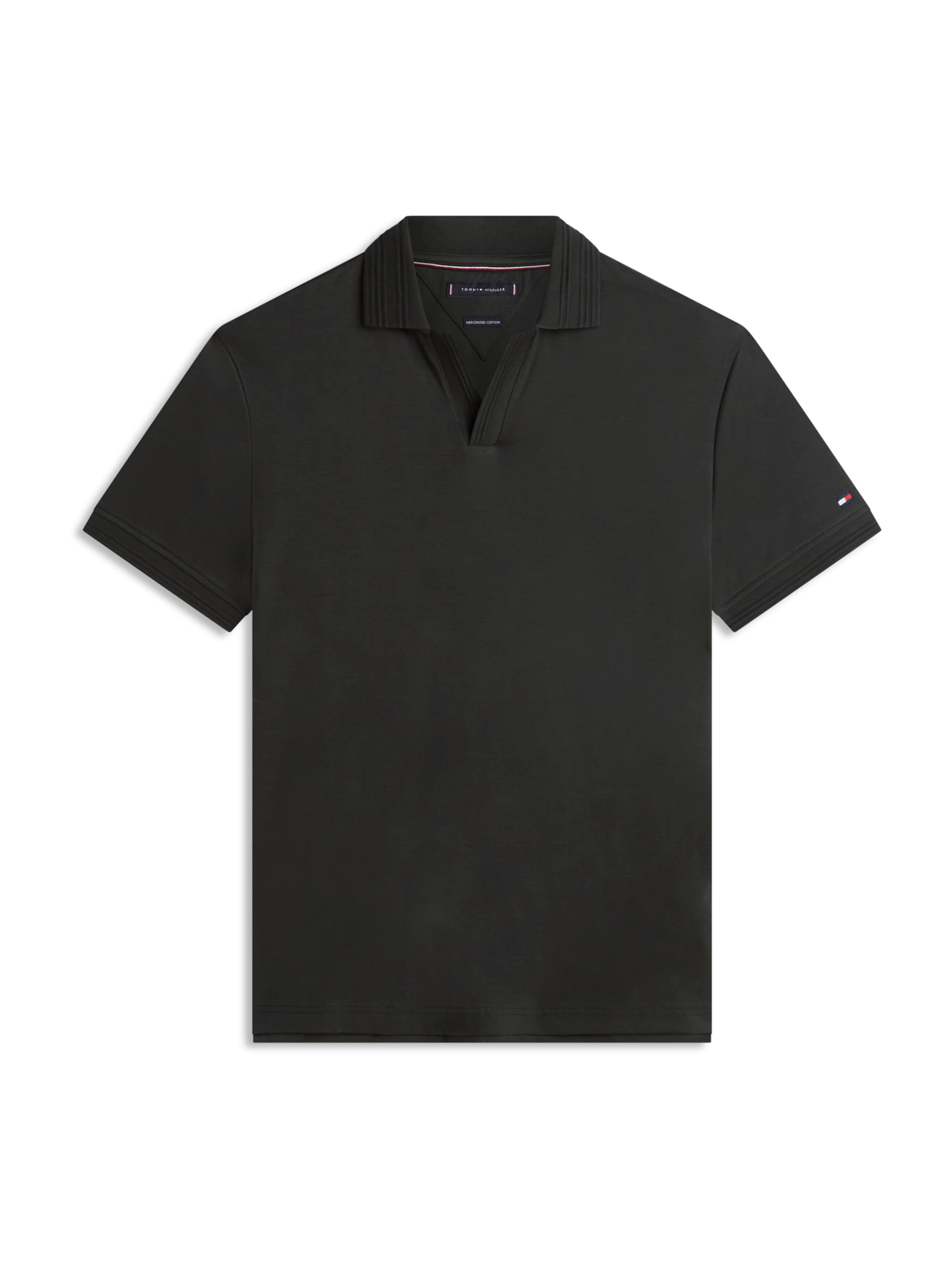 TOMMY HILFIGER Poloshirt in Schwarz: Vorderseite