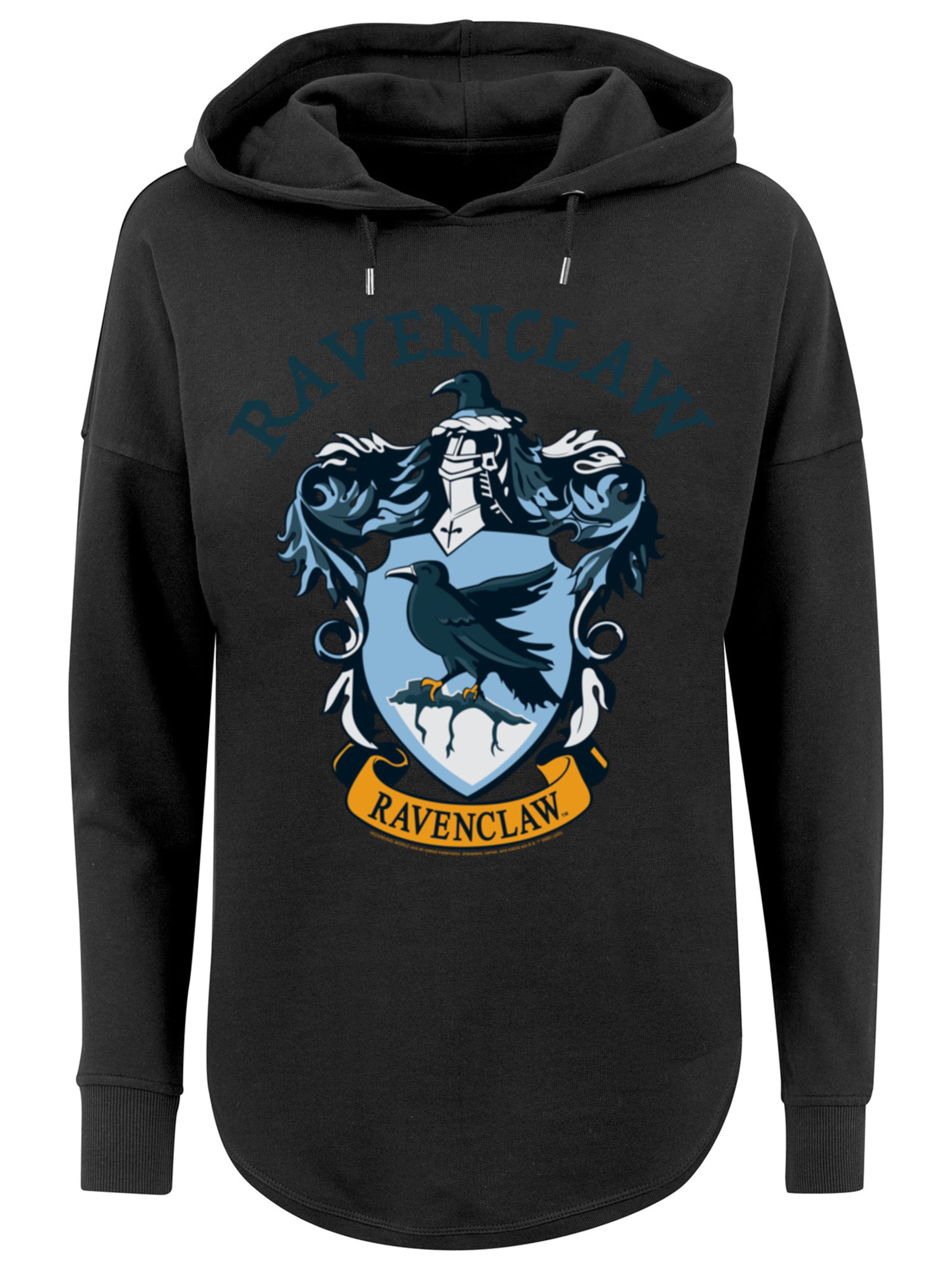 F4NT4STIC Sweatshirt 'Harry Potter Ravenclaw' in Zwart: voorkant