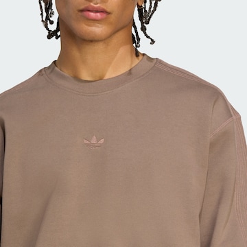 ADIDAS ORIGINALS Sweatshirt 'Premium Essentials' in Braun