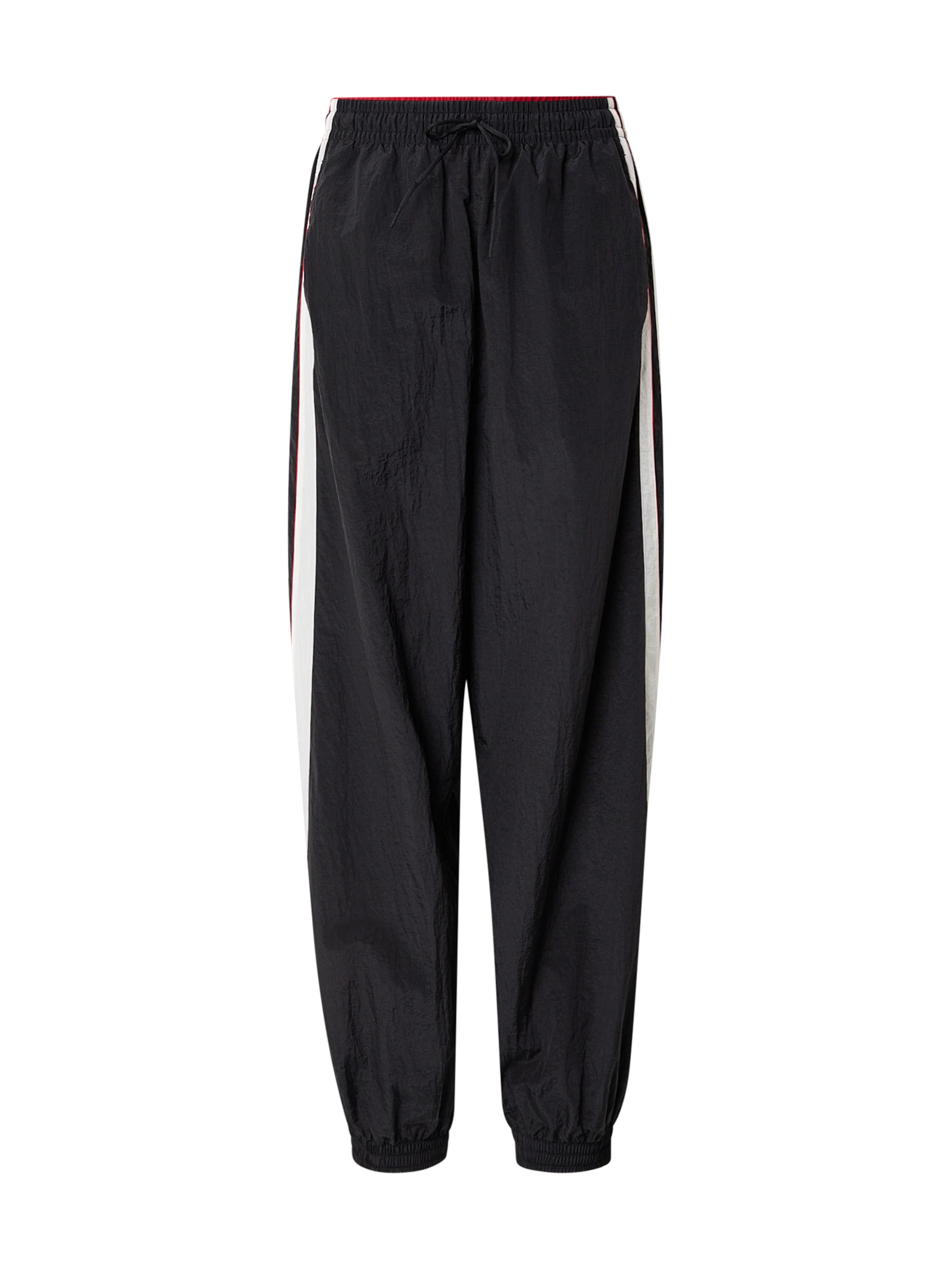 Loosefit Pantalon 'SANTIAGO' ADIDAS ORIGINALS en noir : devant