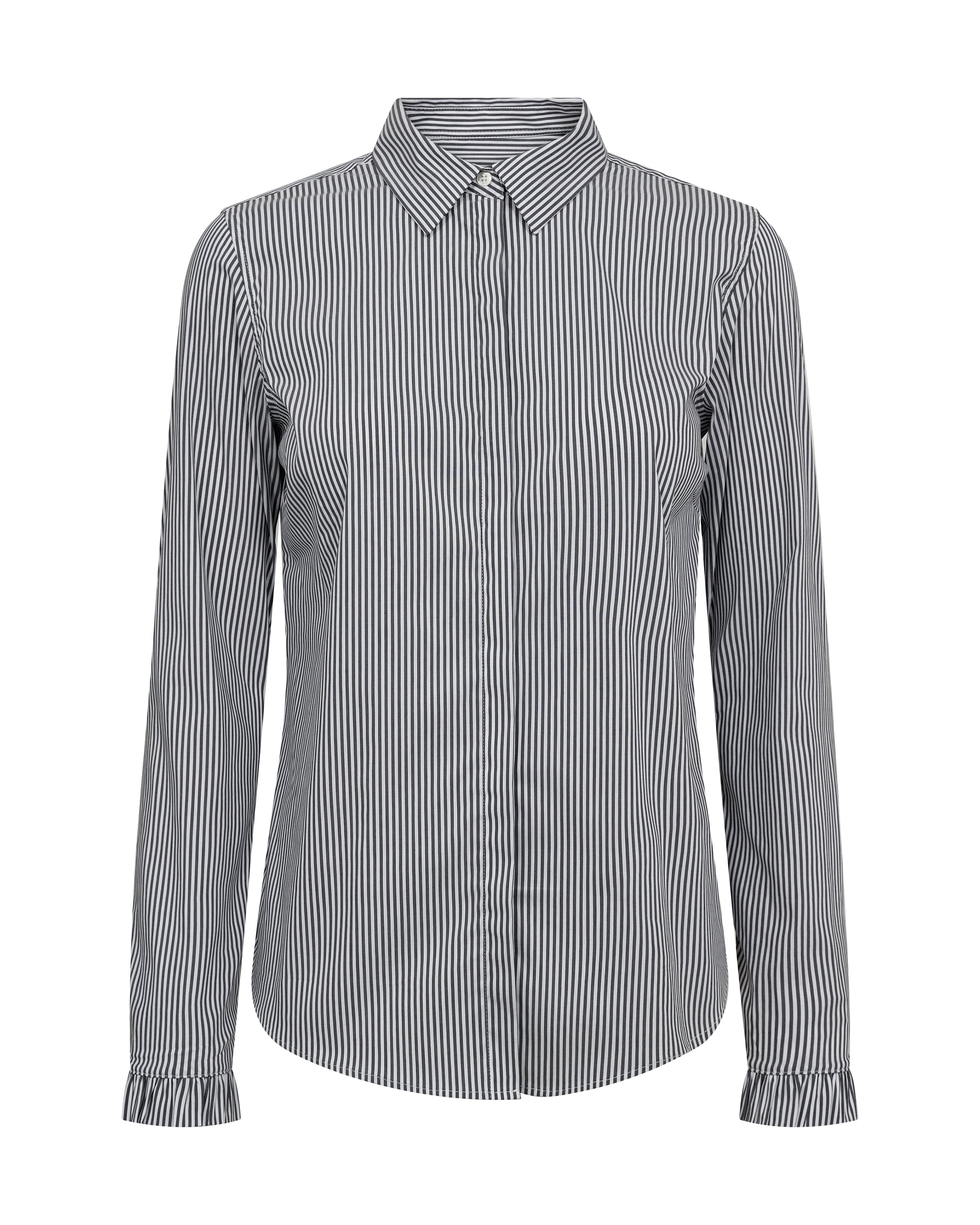 MOS MOSH Blouse in Grey: front