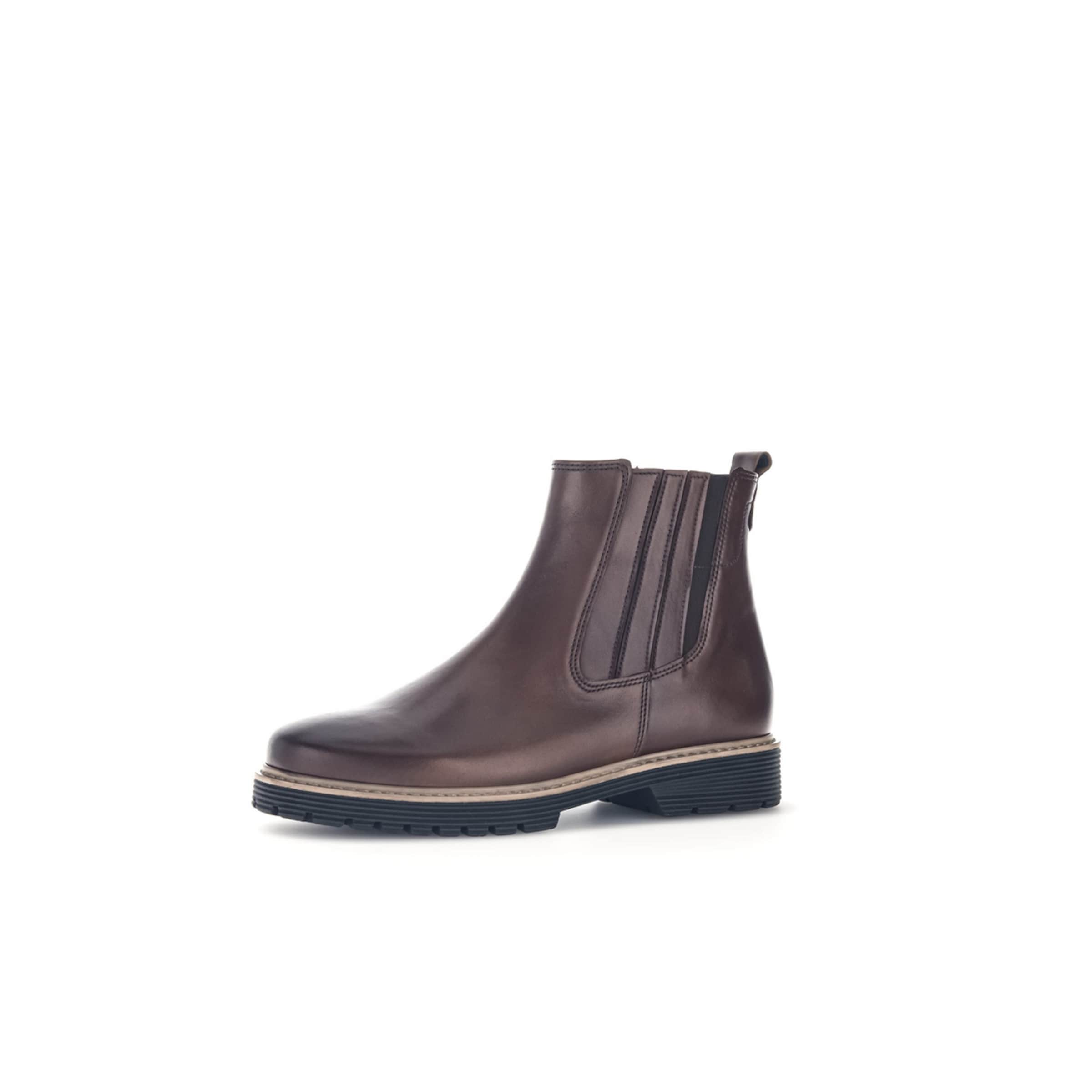 GABOR Chelsea boots in Brown: front