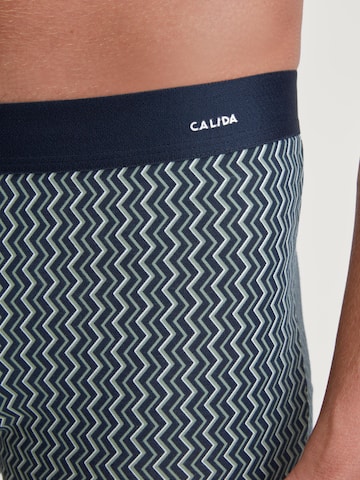 CALIDA Boxershorts 'Cotton Code Design'‌ in Grün