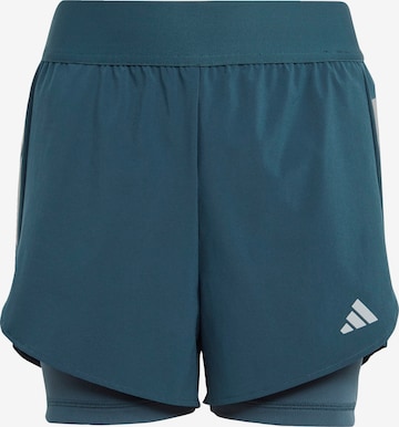 ADIDAS SPORTSWEAR Sports trousers 'Two-In-One Aeroready ' in Blue: front